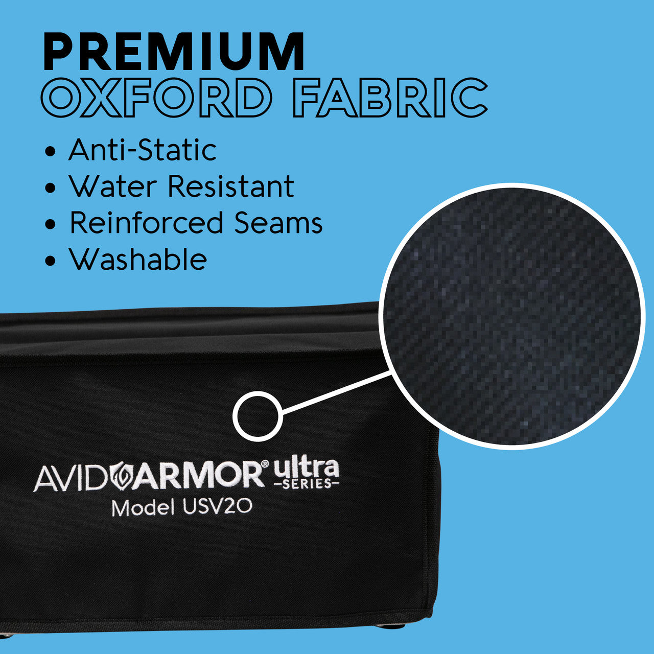 Experience top-notch protection for your chamber vacuum sealers with Avid Armor's Ultra Series dust covers. Crafted from high-quality, durable materials, these covers are designed to shield your USV1, USV20, USVX, and USV32 models from dust and debris while ensuring longevity and maintaining performance. Each cover offers a snug fit, enhancing the durability and cleanliness of your sealer.