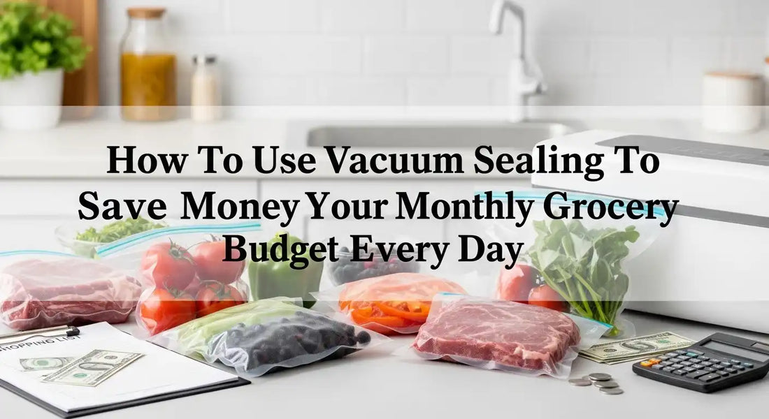 How To Use Vacuum Sealing To Save Money On Your Monthly Grocery Budget Every Day
