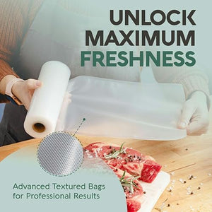 Avid Armor Vacuum Sealer Rolls, 8" x 25' - 4 Pack