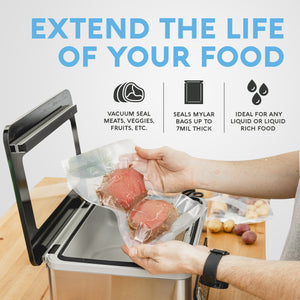 Avid Armor Chamber Vacuum Sealer Machine USV20 Ultra Series for Wet Foods, Meat and Sous Vide, Compact Size with 11.5-Inch Seal Bar