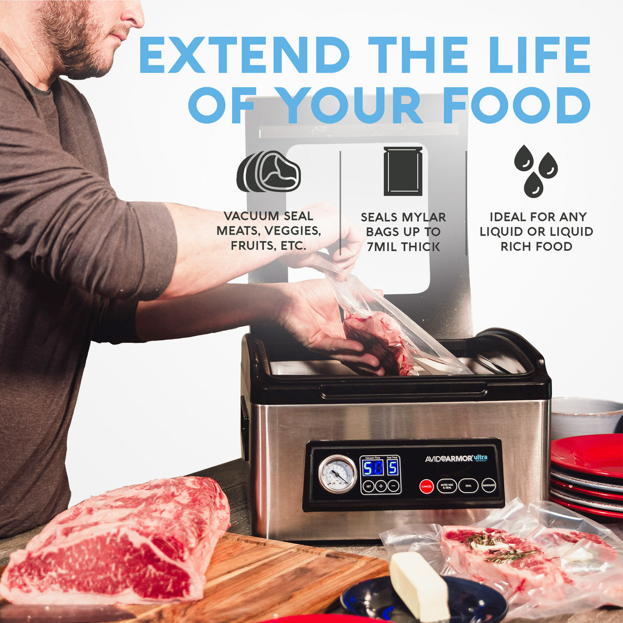 Avid Armor USV32 Best Chamber Vacuum Sealer - Main Image