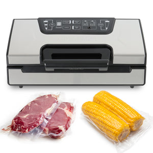 Avid Armor Vacuum Sealer Machine AVS2400, Professional Food Sealer with Roll Storage & Built-In Cutter