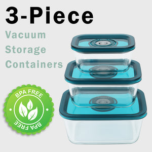 Three-piece vacuum storage