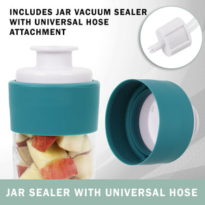 Jar vacuum sealer