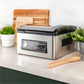 USV32 Chamber Vacuum Sealer for your home kitchen. Keep food fresh up to five times longer with this smaller, counter top chamber vac sealer machine. 