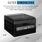 USVX Chamber Vacuum Sealer | 10" Seal Bar & Preset Controls