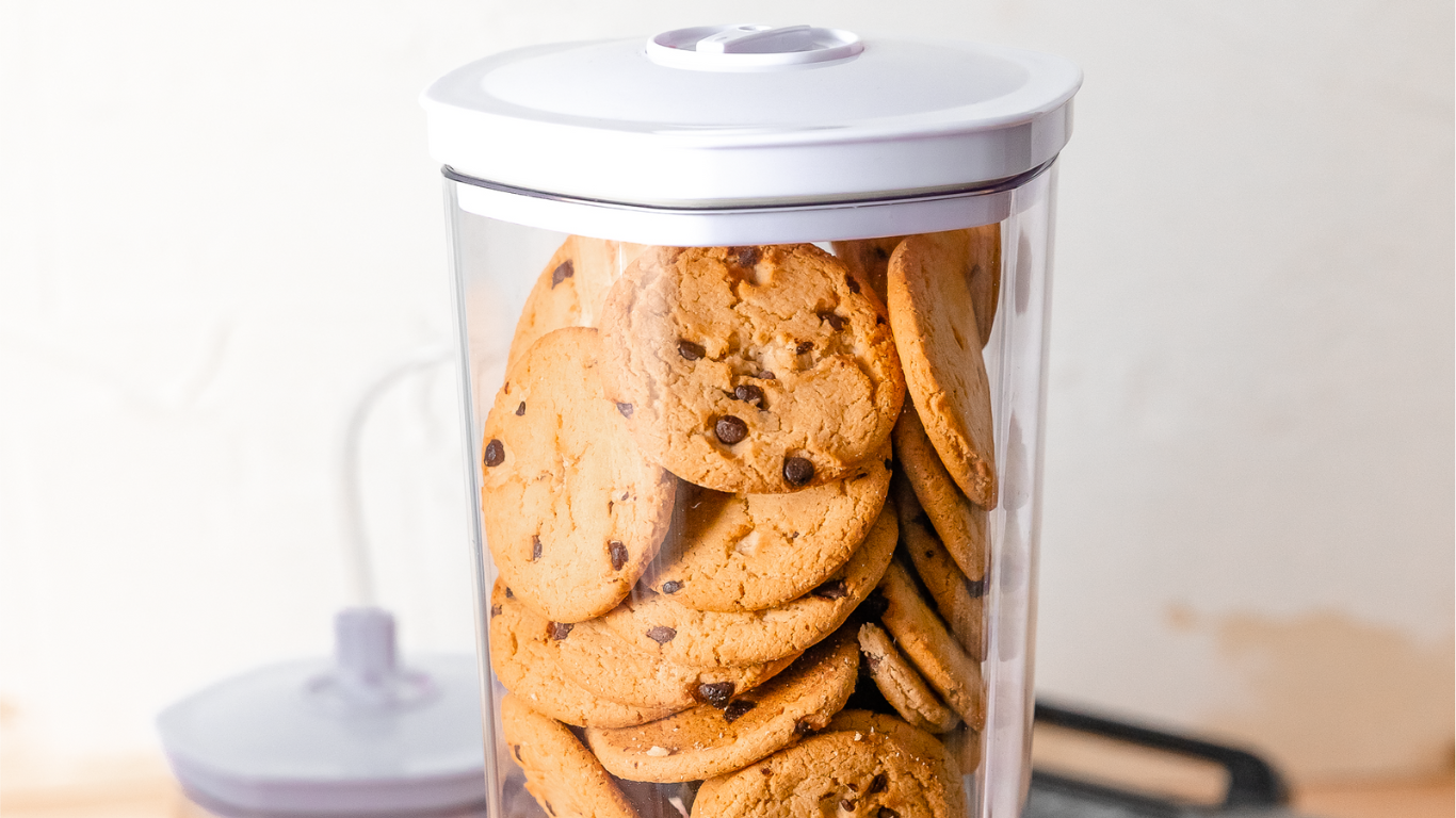 vacuum sealed cookies