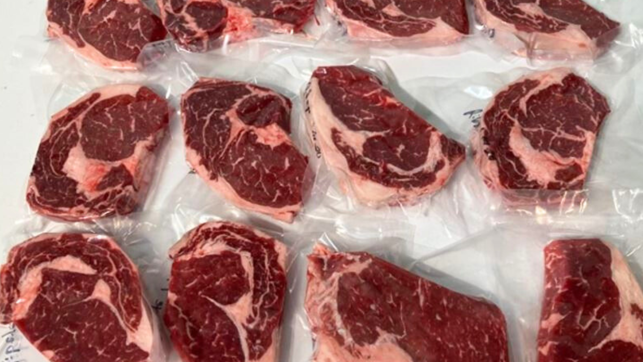 Perfectly portioned steaks vacuum-sealed to lock in freshness and flavor