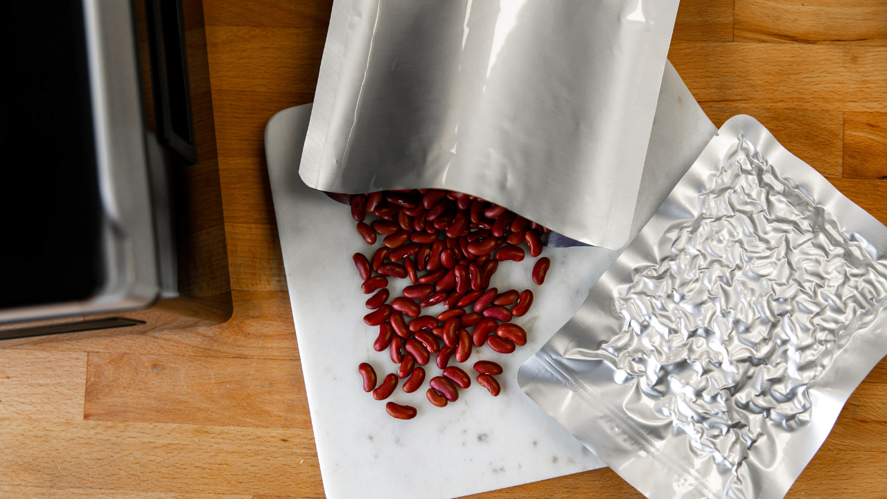 Vacuum-sealed mylar bags provide ultimate protection for long-term food storage