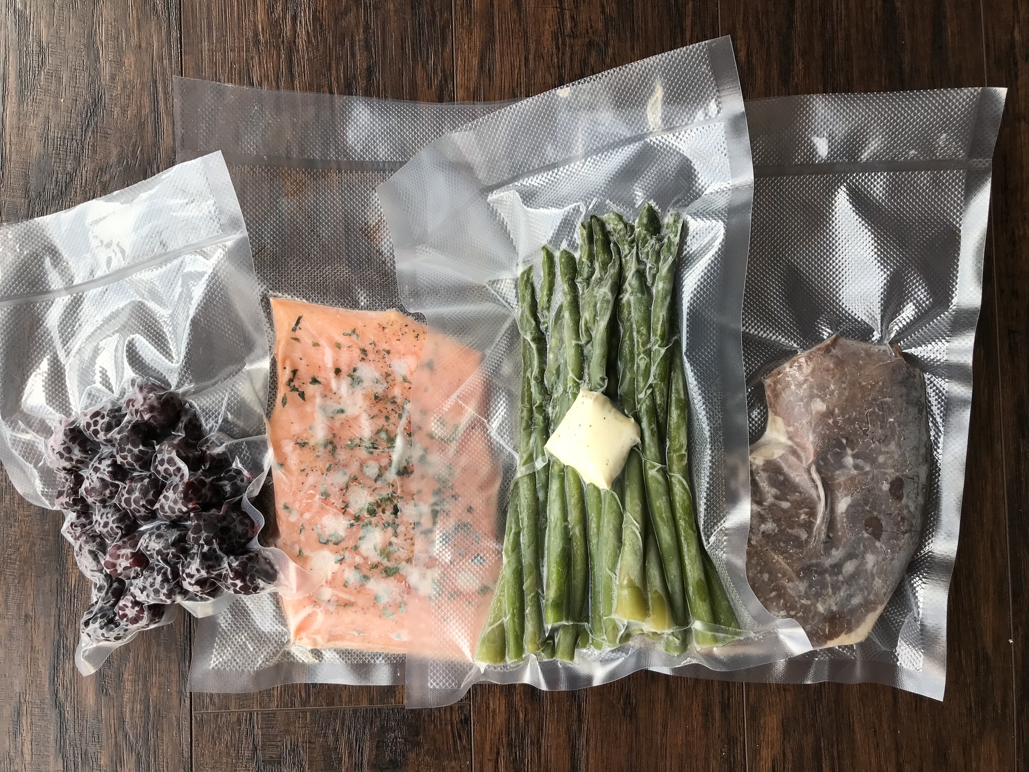 Vacuum sealed food can help keep your freezer organized