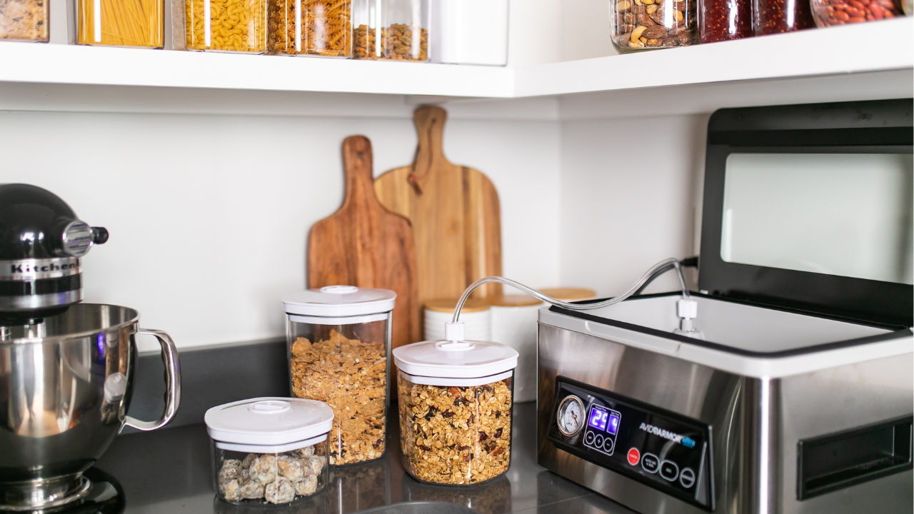 Pantry Perfection: Vacuum-Sealed Staples for Freshness and Space-Saving