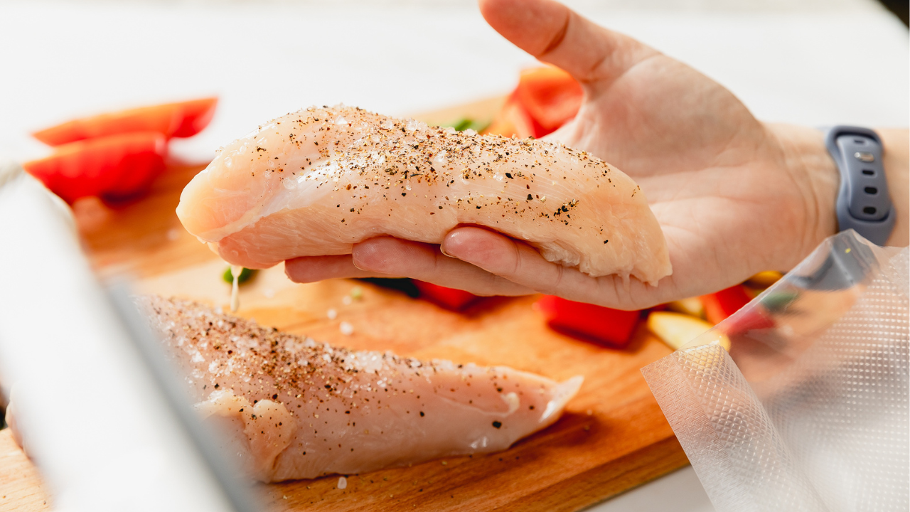 vacuum sealed poultry