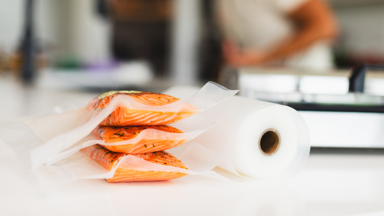 vacuum sealed seafood