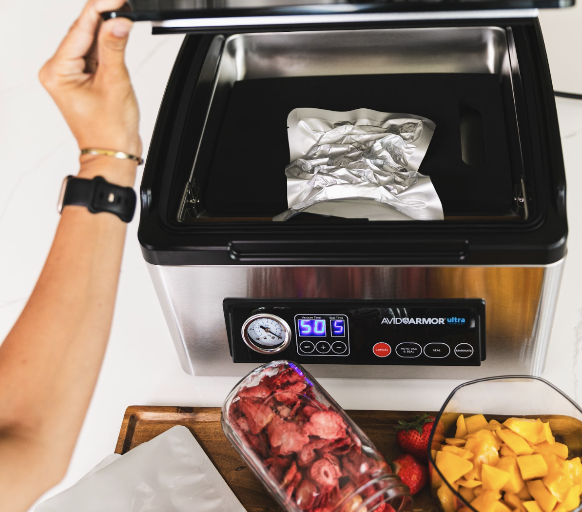 Vacuum Sealed Freeze Dried Fruit in Mylar