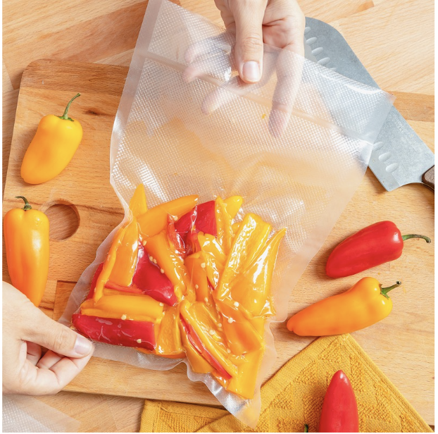 vacuum sealed bell peppers