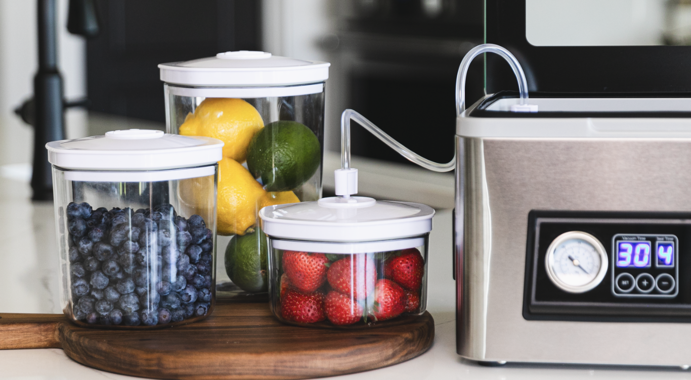 vacuum sealed berries