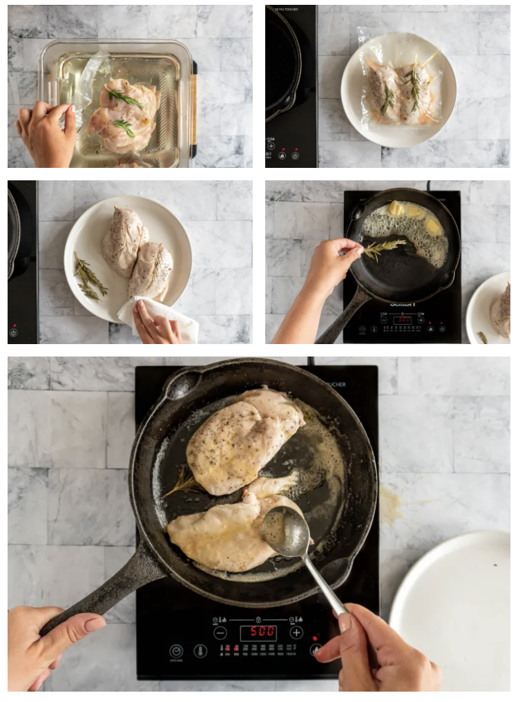Sous Vide Chicken Breast -> Perfectly Tender & Juicy - crave the good